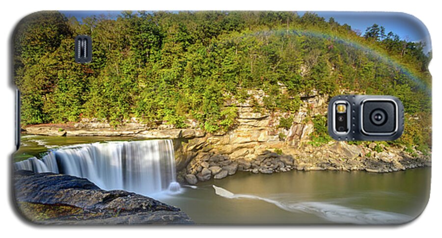 Cumberland Galaxy S5 Case featuring the photograph Rainbow Falls by Michael Scott
