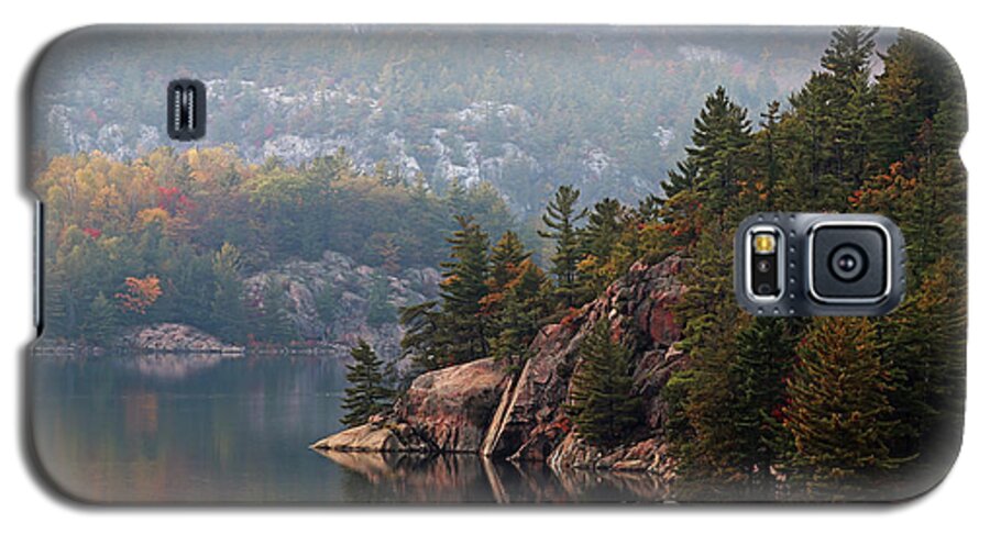 George Lake Galaxy S5 Case featuring the photograph Rainy Day George Lake by Debbie Oppermann