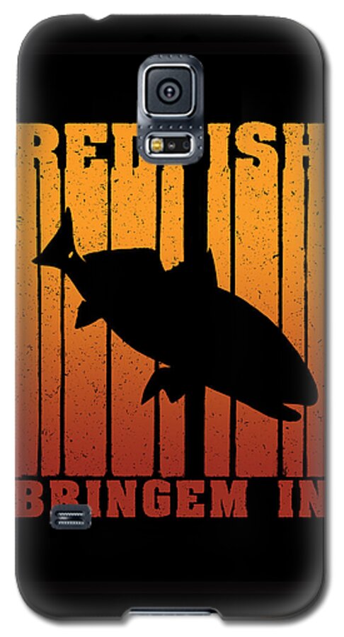 Redfish Galaxy S5 Case featuring the digital art Redfish Dusk Patrol by Kevin Putman
