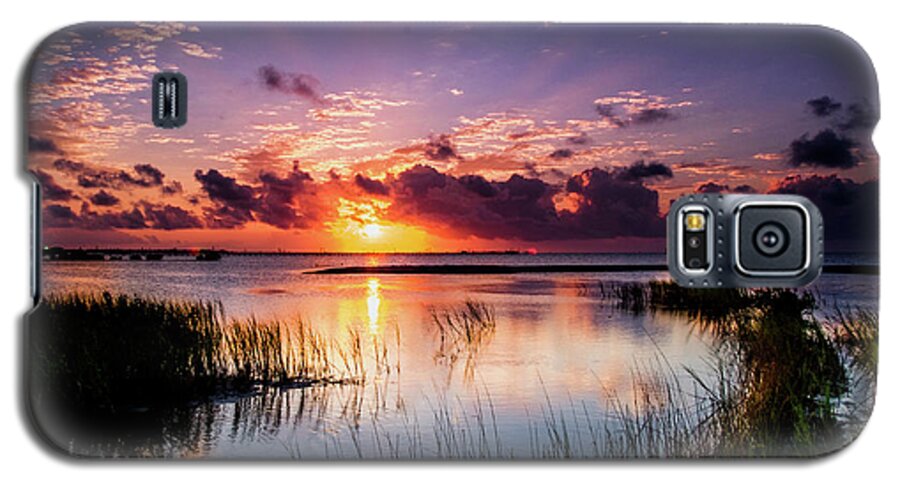 Sunrise Galaxy S5 Case featuring the photograph Reflection Bay by Johnny Boyd
