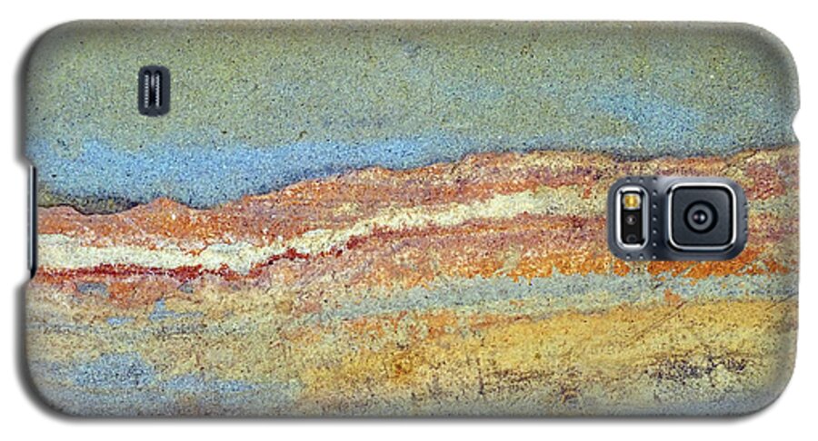 Duane Mccullough Galaxy S5 Case featuring the photograph Rock Stain Abstract 3 by Duane McCullough