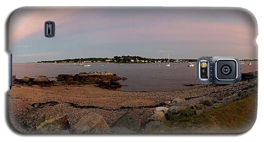 Salem Harbor Galaxy S5 Case featuring the photograph Salem Harbor from Winter Island by Jeff Folger