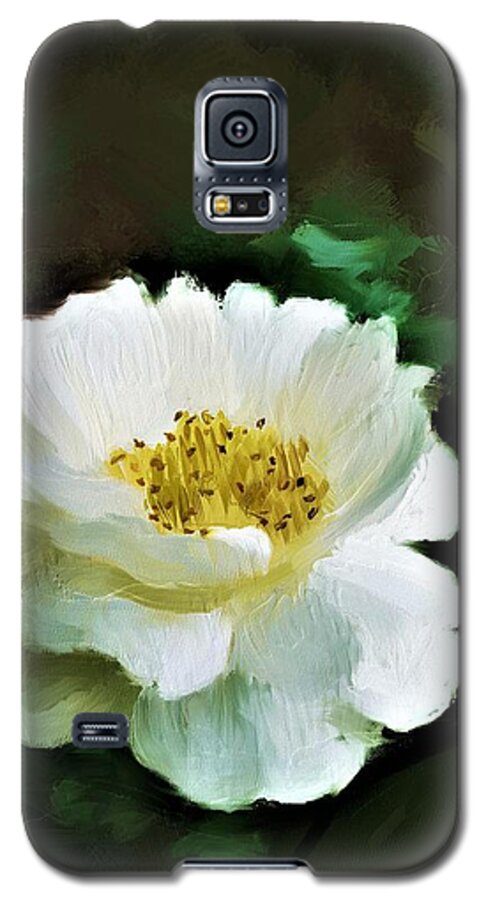 Rose Galaxy S5 Case featuring the digital art Simple Beauty by Diane Chandler