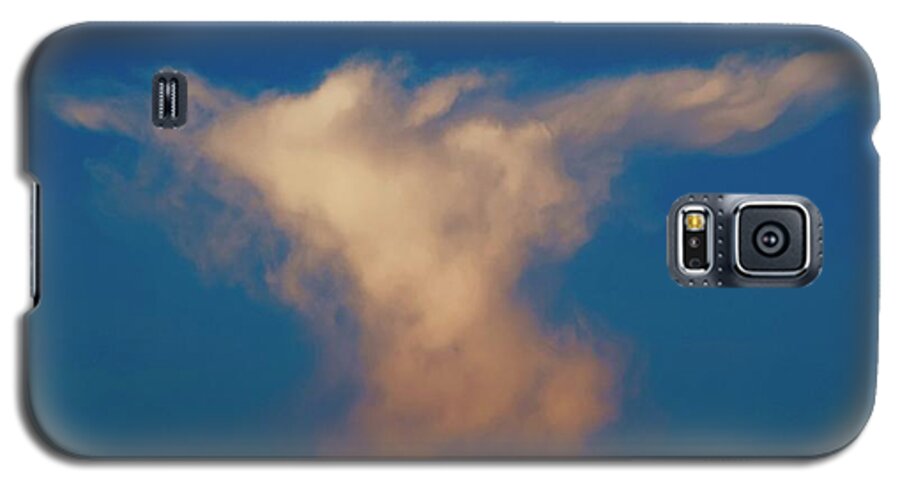 Cloud Galaxy S5 Case featuring the photograph Sky Angel by Debra Grace Addison