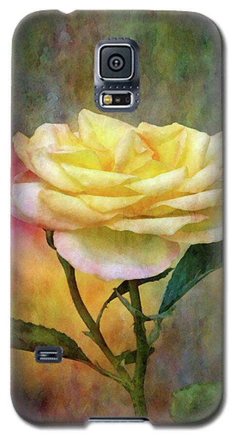 Impressionist Galaxy S5 Case featuring the photograph Slight Yellow 5570 IDP_2 by Steven Ward
