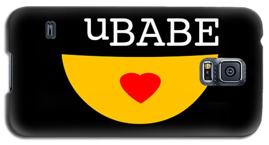 Ubabe Smile Galaxy S5 Case featuring the digital art Smile Style by Ubabe Style