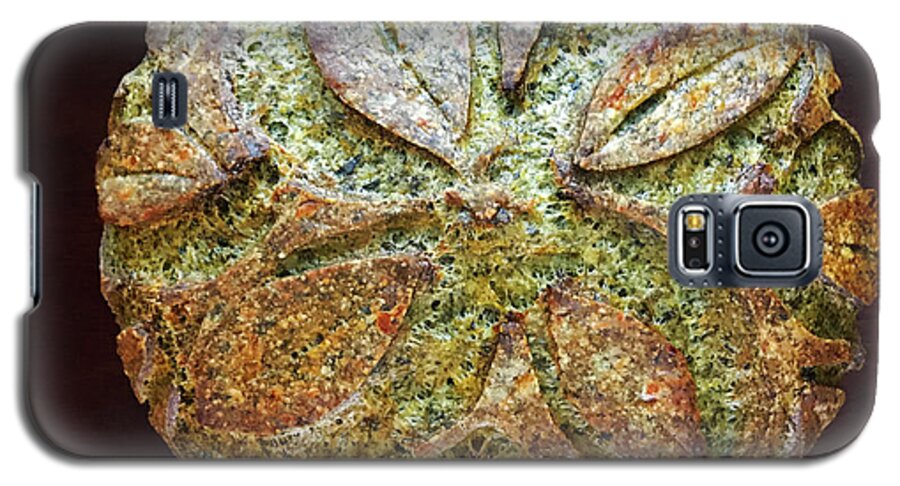 Bread Galaxy S5 Case featuring the photograph Spicy Spinach Sourdough by Amy E Fraser