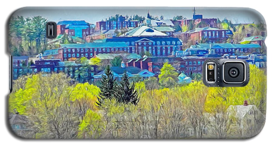 Weeping Willows Galaxy S5 Case featuring the photograph Spring Campus by Carol Randall