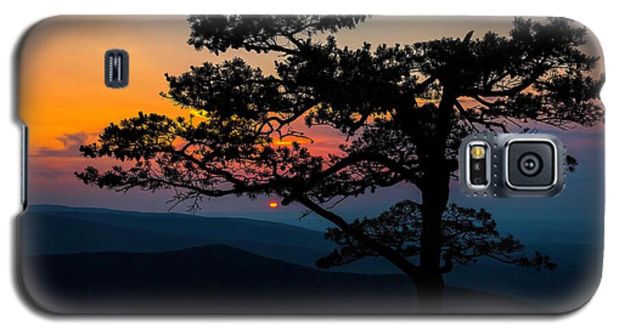 Sunset Galaxy S5 Case featuring the photograph Sunset at Ravens Roost by Greg Reed