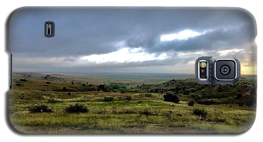 Texas Galaxy S5 Case featuring the photograph Texas Plains Trail Region by Charles Kraus