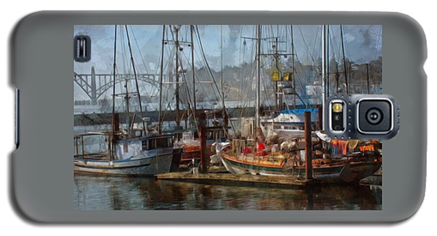 Newport Oregon Galaxy S5 Case featuring the photograph The Bay by Thom Zehrfeld