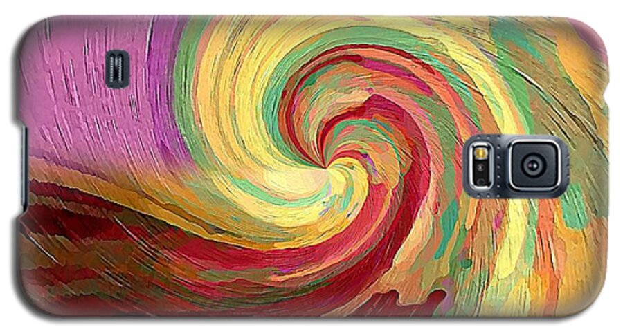 Spiral Galaxy S5 Case featuring the digital art The Consumption of Fire by David Manlove