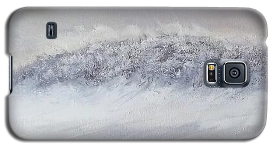 Winter Galaxy S5 Case featuring the painting The Front of Cold by Stephen King