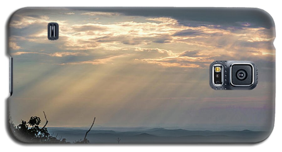 Alabama Galaxy S5 Case featuring the photograph The Lord Overlooking Mt. Cheaha by James-Allen