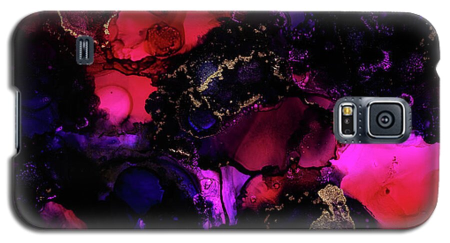 Fluid Galaxy S5 Case featuring the painting The Only Soul by Jennifer Walsh