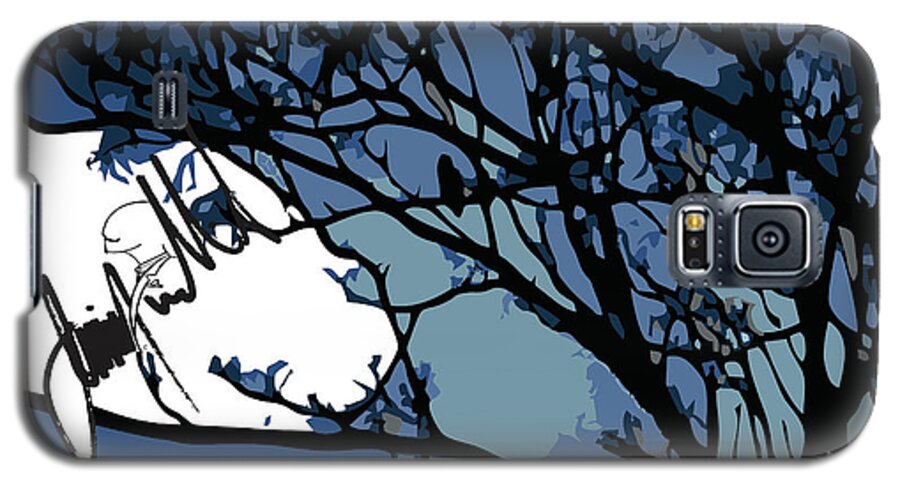  Galaxy S5 Case featuring the digital art Tree Daylight by Jimmy Williams