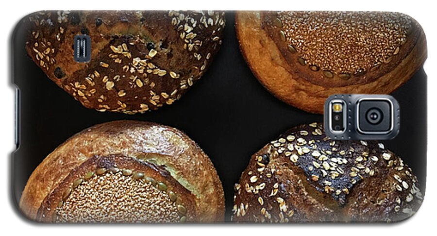 Bread Galaxy S5 Case featuring the photograph X and O Sourdough by Amy E Fraser