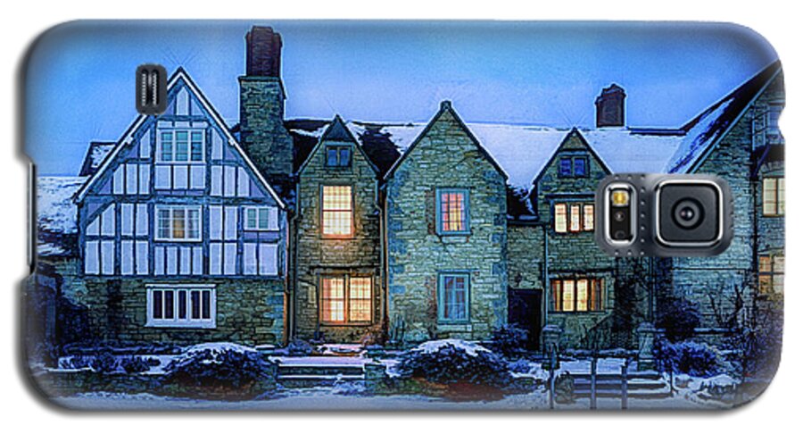 Nag861358 Galaxy S5 Case featuring the photograph Ye Olde Manor by Edmund Nagele FRPS