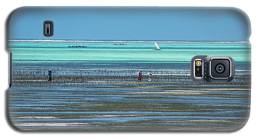 Zanzibar Galaxy S5 Case featuring the photograph Zanzibar diptic 1 by Mache Del Campo
