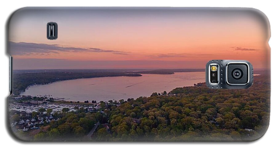 Lake Geneva Galaxy S5 Case featuring the photograph Lake Geneva Sunset #1 by Bobby K