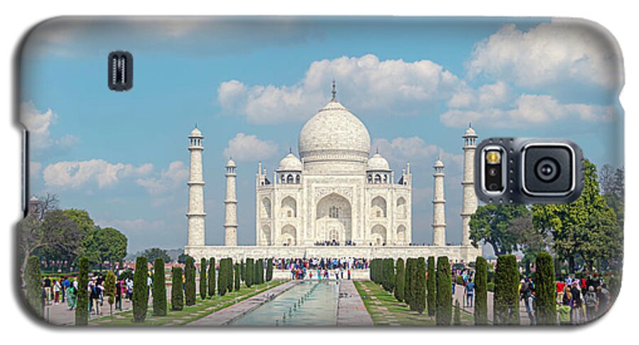 Taj Mahal Galaxy S5 Case featuring the photograph The Taj Mahal #1 by Pravine Chester