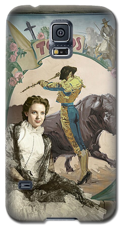 Actress Galaxy S5 Case featuring the photograph Linda Darnell 1941 by Martin Konopacki Restoration
