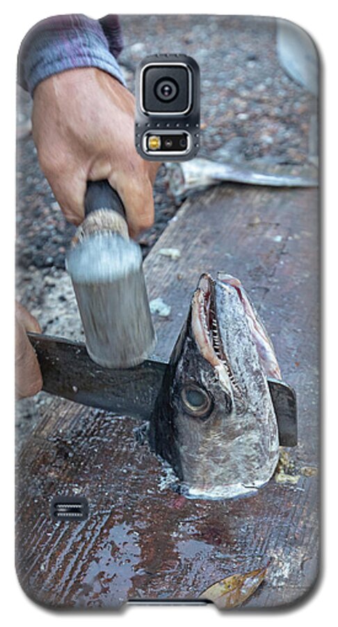 Market Galaxy S5 Case featuring the photograph Fish Market #2 by Jim West