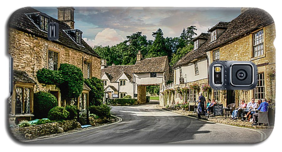 Market Galaxy S5 Case featuring the photograph Castle Combe Village, UK #3 by Chris Smith