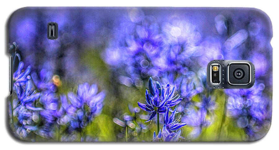 Camas Galaxy S5 Case featuring the photograph A Camas Bouquet by Pamela Dunn-Parrish