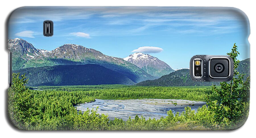 Alaska Galaxy S5 Case featuring the photograph Alaska's Exit Glacier Valley by Jennifer White