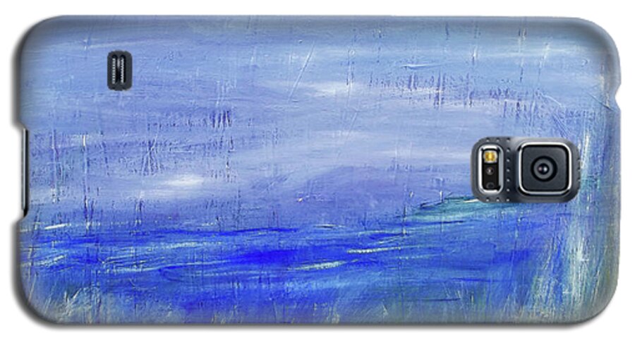  Galaxy S5 Case featuring the painting At Peace by Melinda Firestone-White