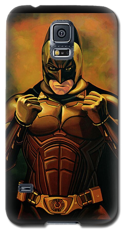 Paul Meijering Galaxy S5 Case featuring the painting Batman the Dark Knight by Paul Meijering