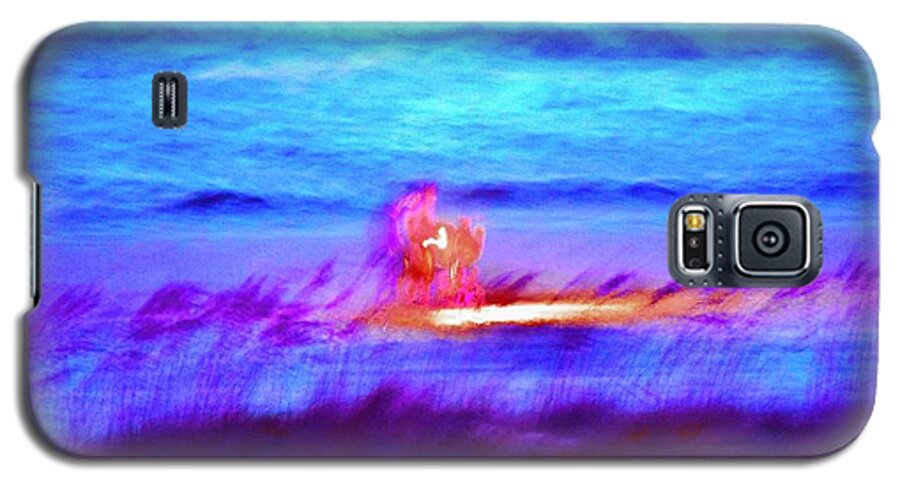 Angels Galaxy S5 Case featuring the photograph Beach Angels in Alabama by Debra Grace Addison