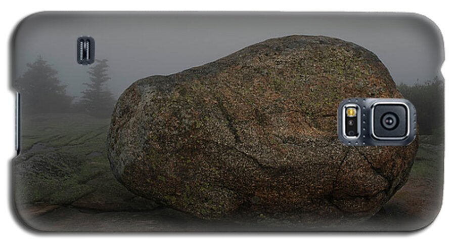 Rock Galaxy S5 Case featuring the photograph Egg Rock by Vicky Edgerly