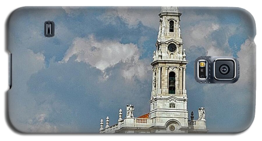 Basilica Of Our Lady Of The Rosary Galaxy S5 Case featuring the photograph Fatima Cathedral by Kirsten Giving