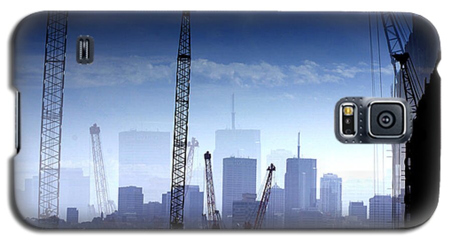 Landscape Galaxy S5 Case featuring the photograph Growth in the City by Holly Kempe
