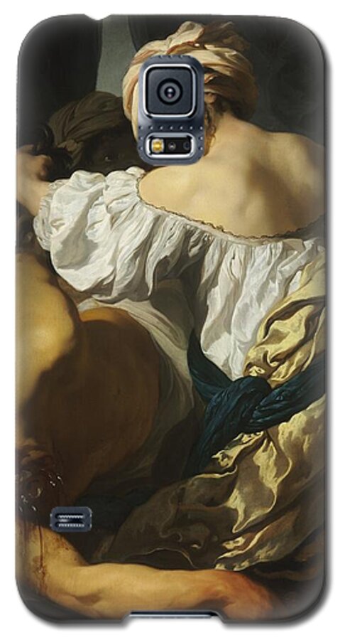 Johann Liss Galaxy S5 Case featuring the painting Judith in the Tent of Holofernes by Johann Liss