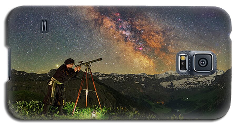 Milky Way Galaxy S5 Case featuring the photograph Kopernikus by Ralf Rohner