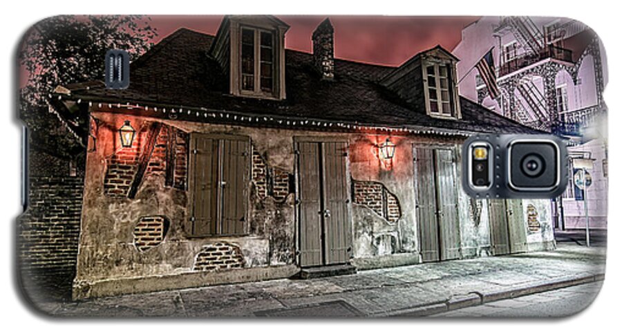 Andy Crawford Galaxy S5 Case featuring the photograph Lafitte's Blacksmith Shop by Andy Crawford