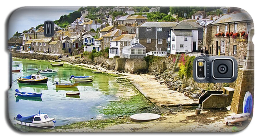 Mousehole Harbour Cornwall Galaxy S5 Case featuring the photograph Mousehole Harbour, Cornwall by Terri Waters