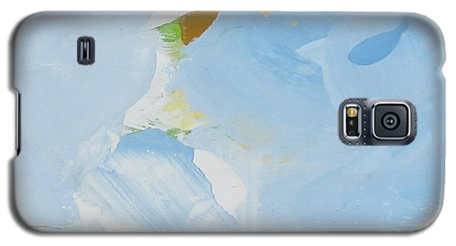 Abstract Galaxy S5 Case featuring the painting Nautical by Herb Dickinson