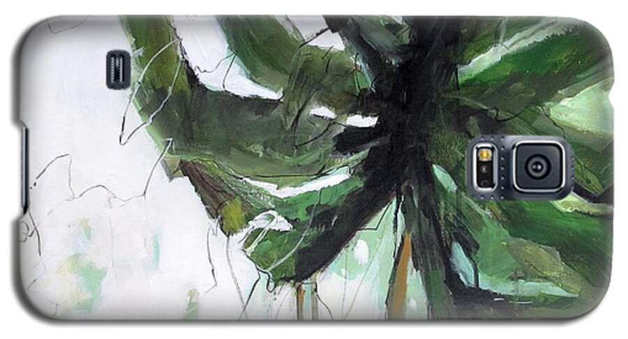 Palmetto Galaxy S5 Case featuring the painting Palmetto by Chris Gholson