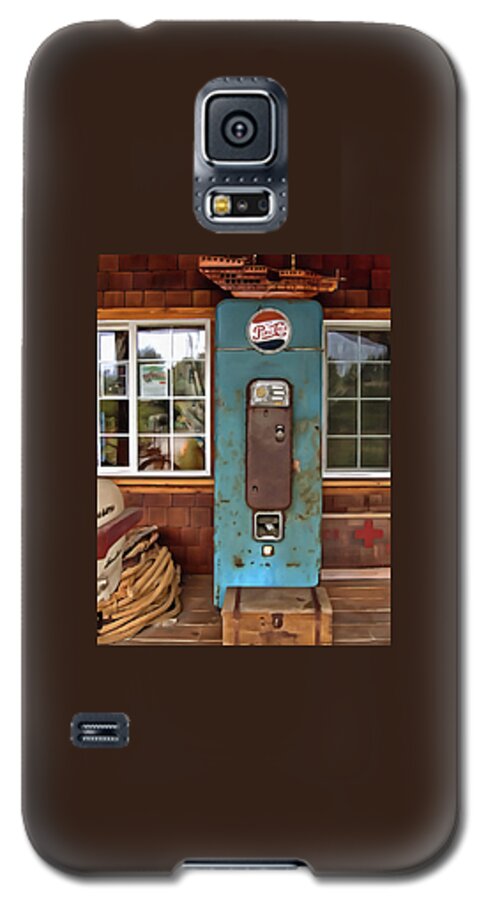 Vending Machine Artwork Galaxy S5 Case featuring the photograph Pepsi Anyone by Thom Zehrfeld