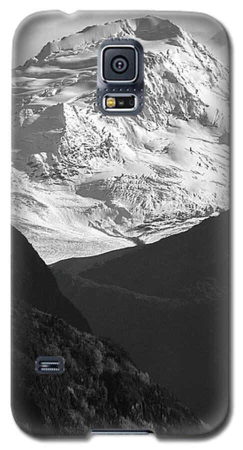 Mountain Galaxy S5 Case featuring the photograph Snow Covered Mountain by Kimberly Blom-Roemer