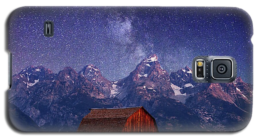 #faatoppicks Galaxy S5 Case featuring the photograph Teton Nights by Darren White