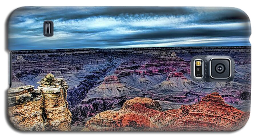 Yavapai Galaxy S5 Case featuring the photograph The Canyon by Diana Mary Sharpton