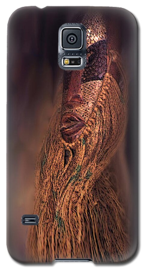 African Galaxy S5 Case featuring the photograph The Floating Mask by Wayne King