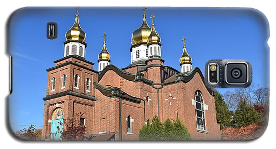 Holy Galaxy S5 Case featuring the photograph The Holy Trinity Orthodox Church 1 by Nina Kindred
