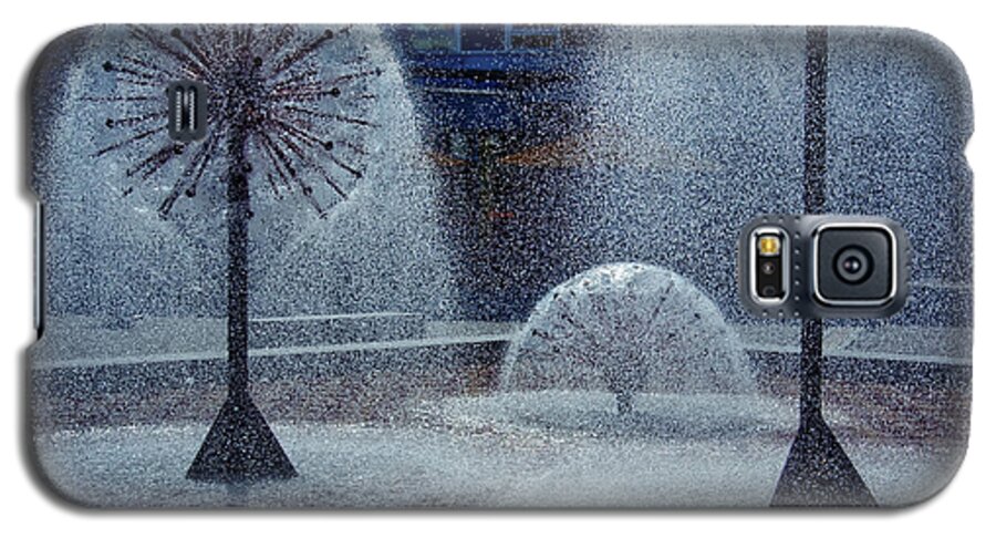 Water Fountains Galaxy S5 Case featuring the photograph Urban Art by Tatiana Travelways