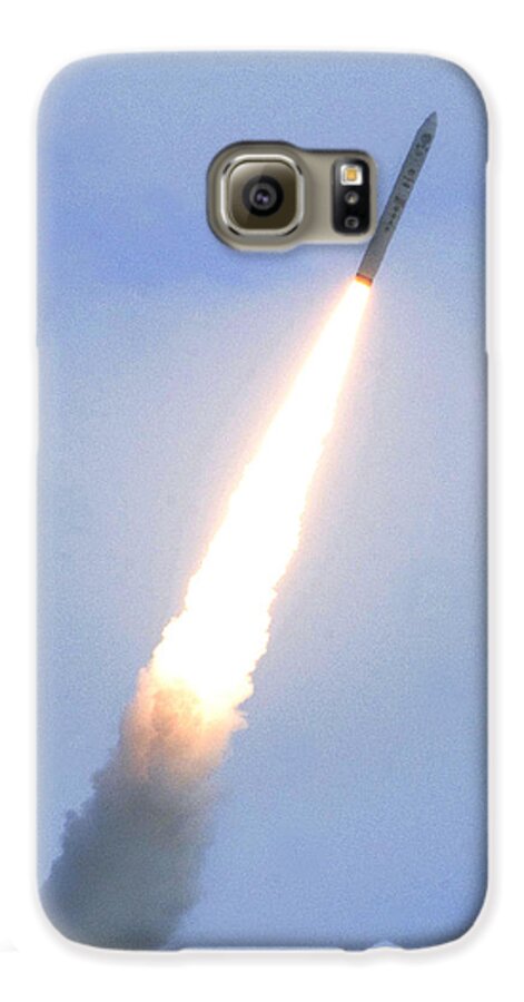 Astronomy Galaxy S6 Case featuring the photograph Minotaur Iv Lite Launch #1 by Science Source